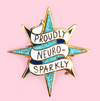 Jubly Umph Lapel Pin • Proudly Neuro Sparkly