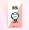 Jubly Umph Lapel Pin • Certified Badass