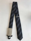 Tie • Black and Grey Stripe
