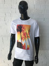 Mens T-Shirt • Palm Tree Sunset
