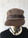 Womens Cap • Tweed 60s style Cap
