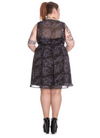 Spin Doctor Plus Size Shadow of Zennor Mini Dress