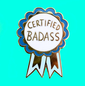 Jubly Umph Lapel Pin • Certified Badass