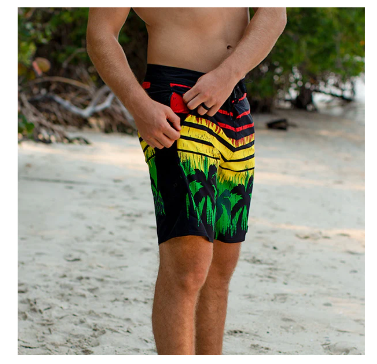 Rasta 2025 board shorts
