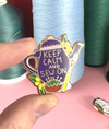 Jubly Umph Lapel Pin • Keep Calm and Sew On