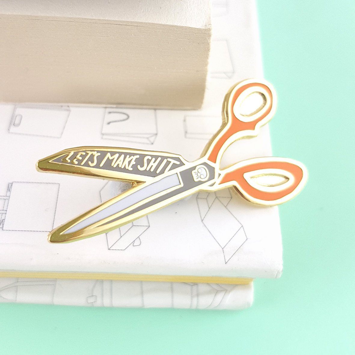 Jubly Umph Lapel Pin • Lets Make Shit