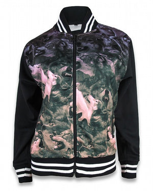 Wolves Bomber Jacket • Liquorbrand