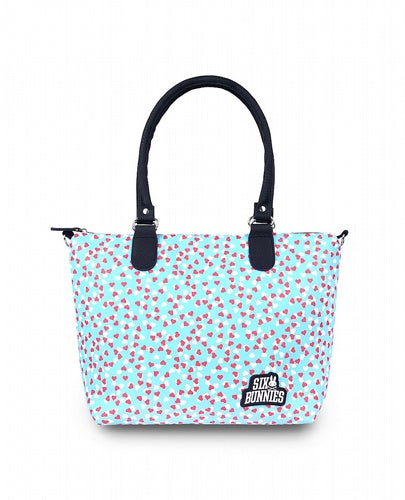 SIX BUNNIES HEARTS OVERNIGHT Bag