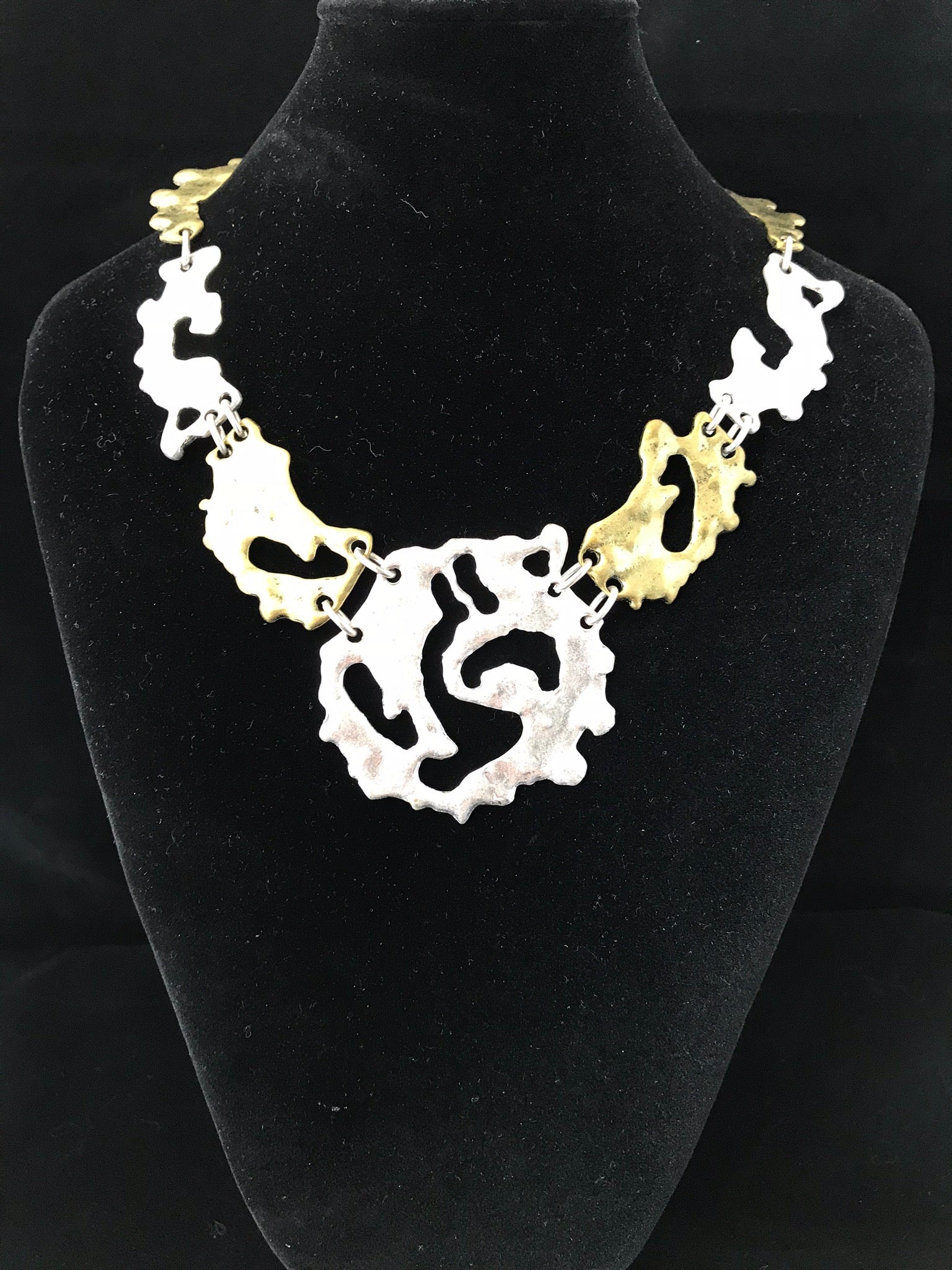 Metallic Melt Necklace