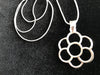 Flower Pendant and Sterling Silver Chain