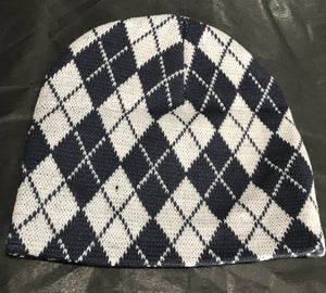 Beanie • Argyle Pattern Knit
