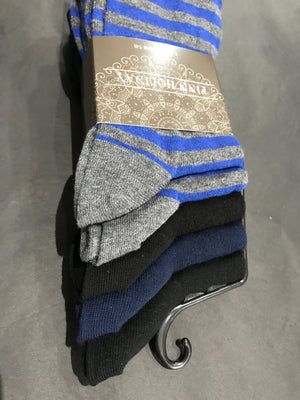 Socks • 5 Pack • Mixed Crewe