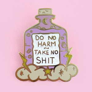 Jubly Umph Lapel Pin • Do No Harm • Take No Shit