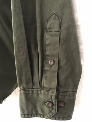 Mens Khaki Shirt •  G.H bass and Co.