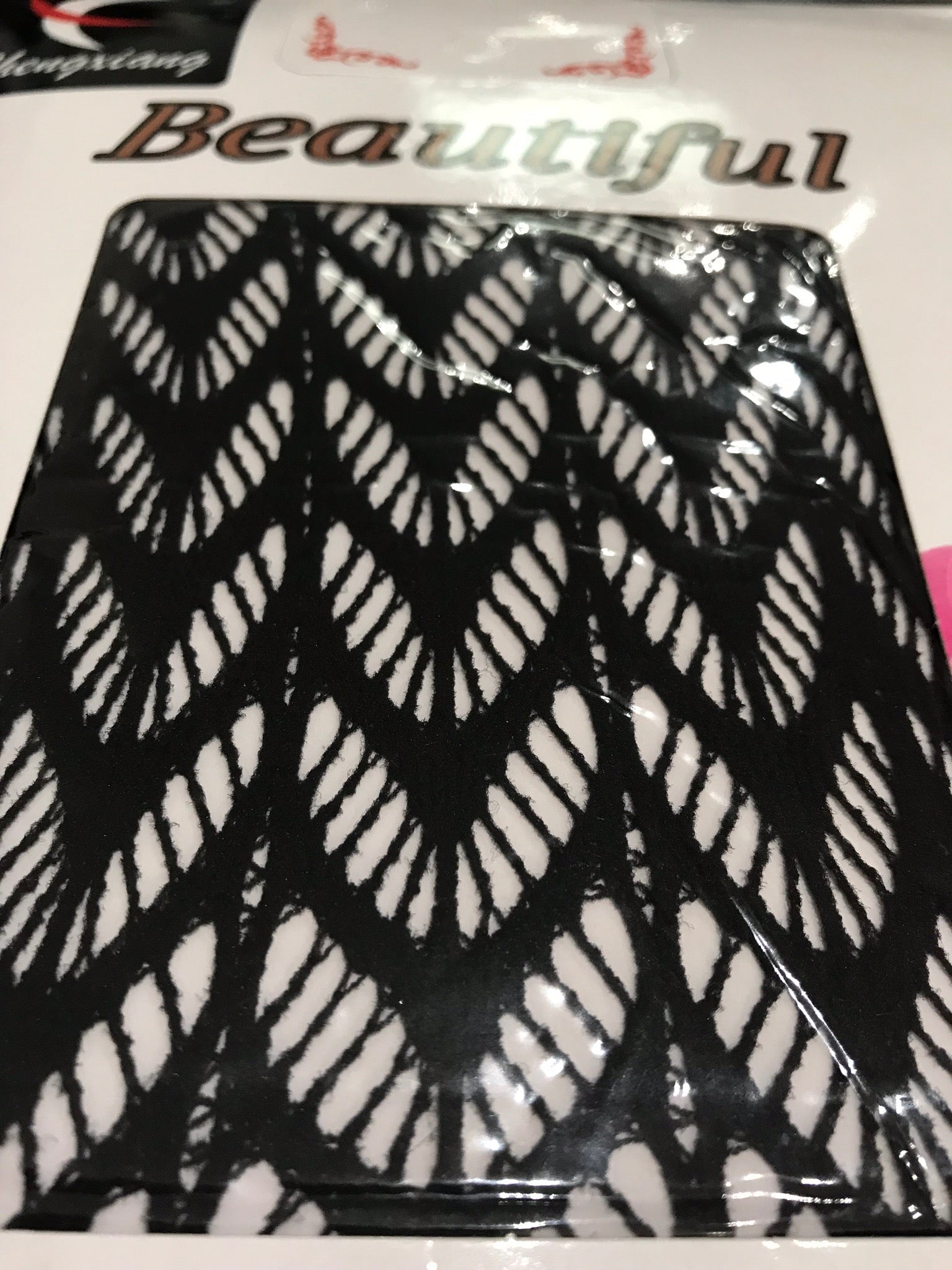 Pantihose • Scalloped Lace Pattern
