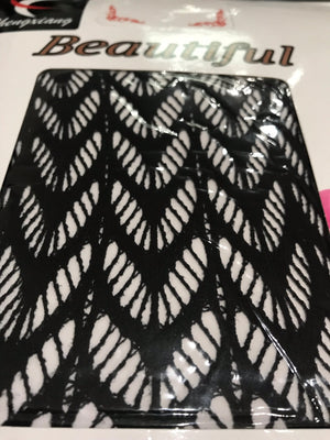 Pantihose • Scalloped Lace Pattern