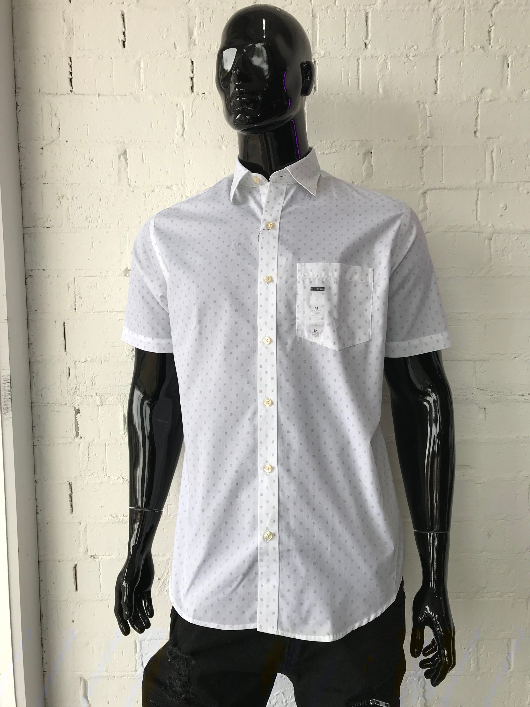 Van heusen men's short sleeve shirts new arrivals