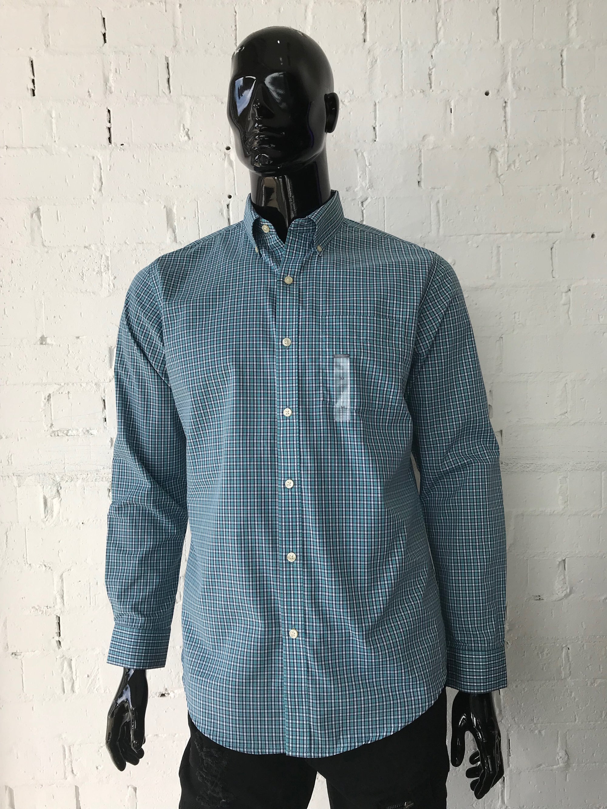 Van Heusen Mens Shirt Aqua
