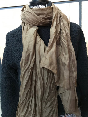 Womens Cotton Voile Scarf • Assorted Colours 
