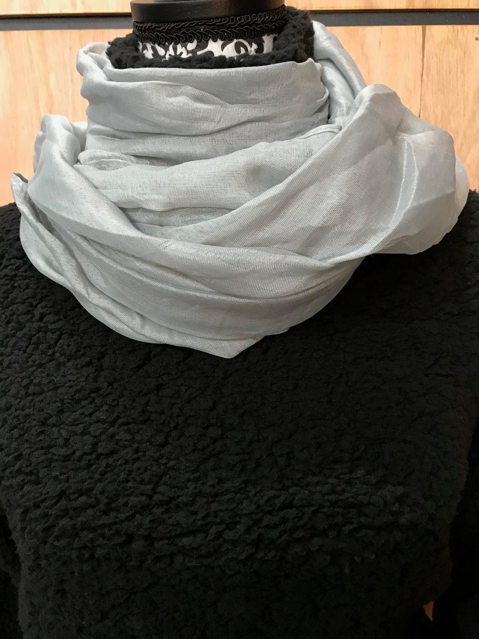 Womens Cotton Voile Scarf • Assorted Colours 
