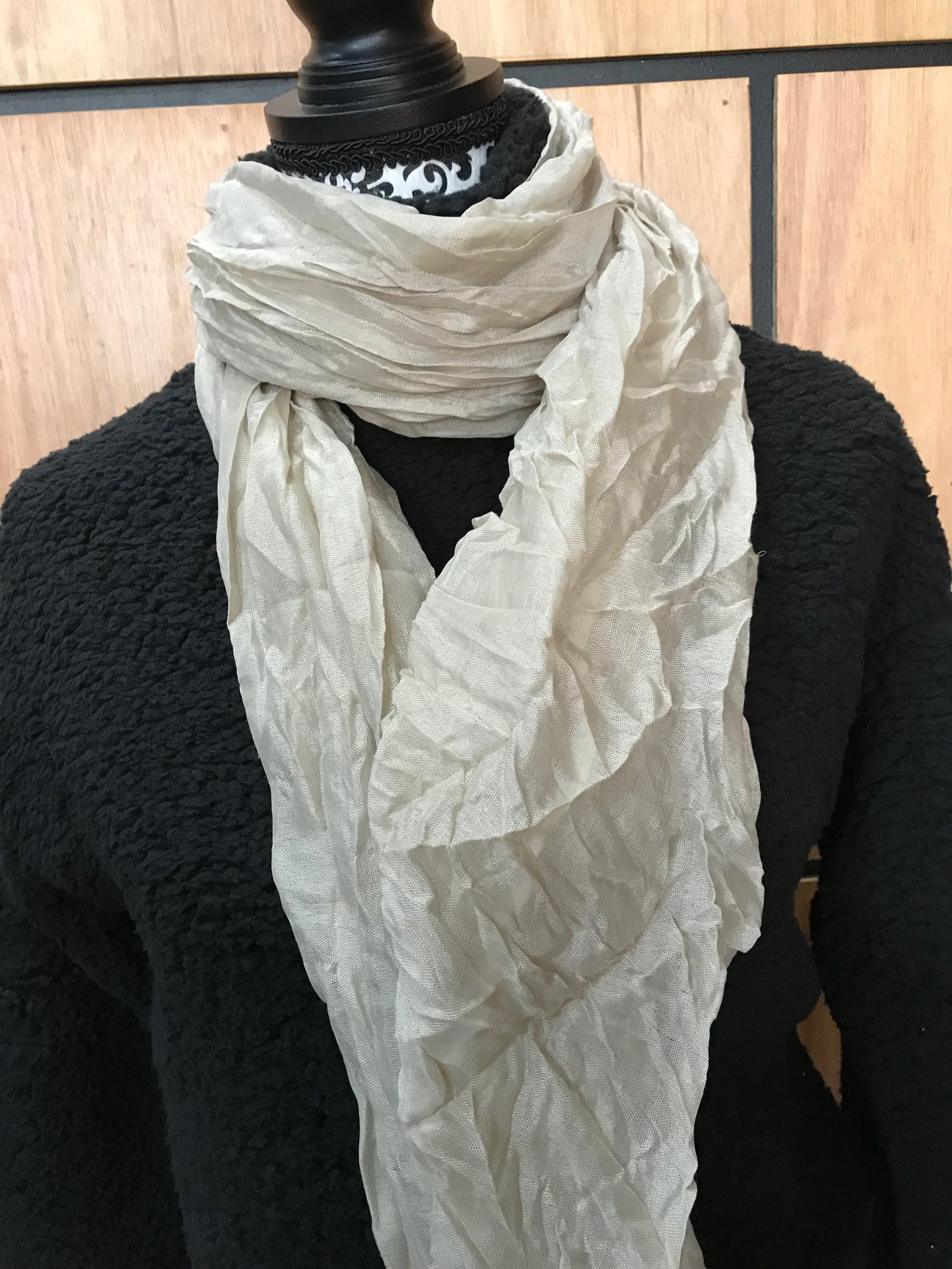 Womens Cotton Voile Scarf • Assorted Colours 