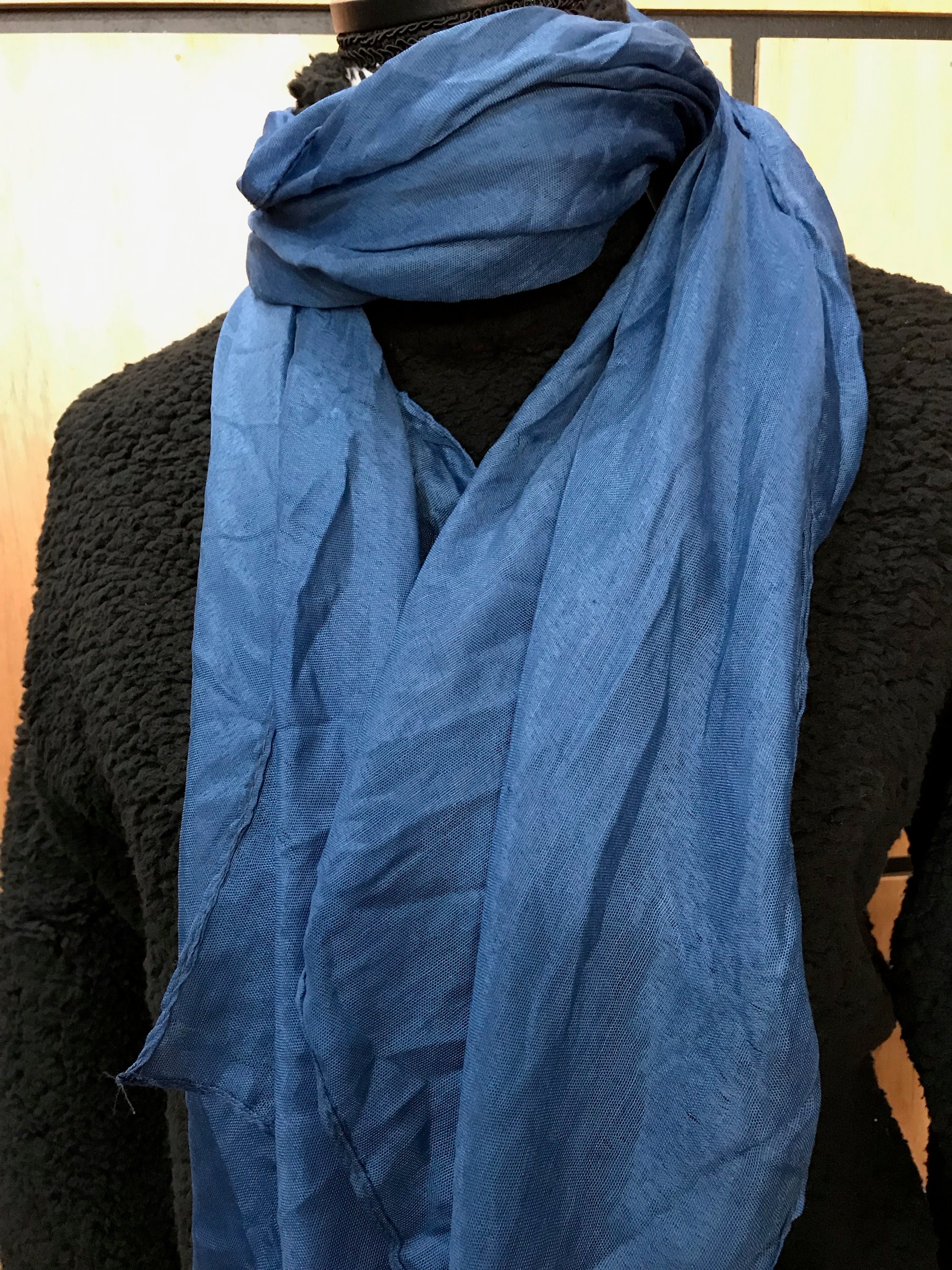 Womens Cotton Voile Scarf • Assorted Colours 
