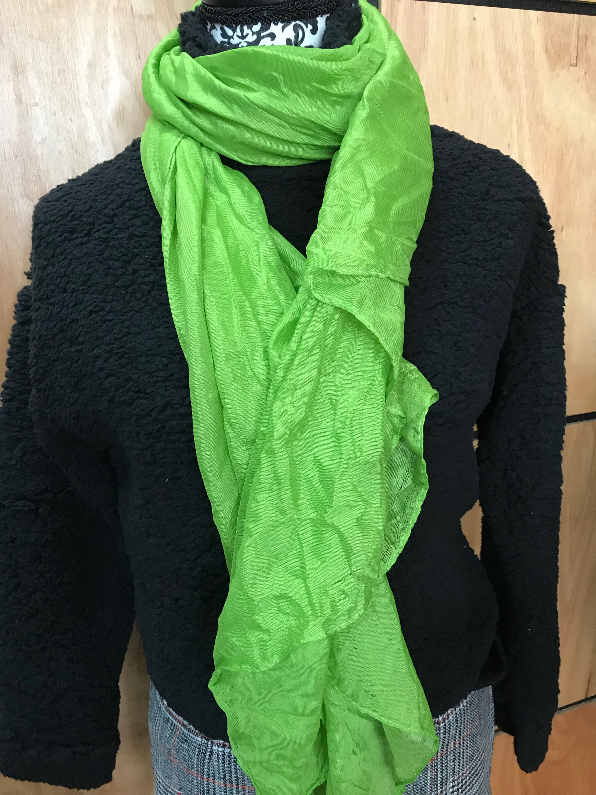 Womens Cotton Voile Scarf • Assorted Colours 