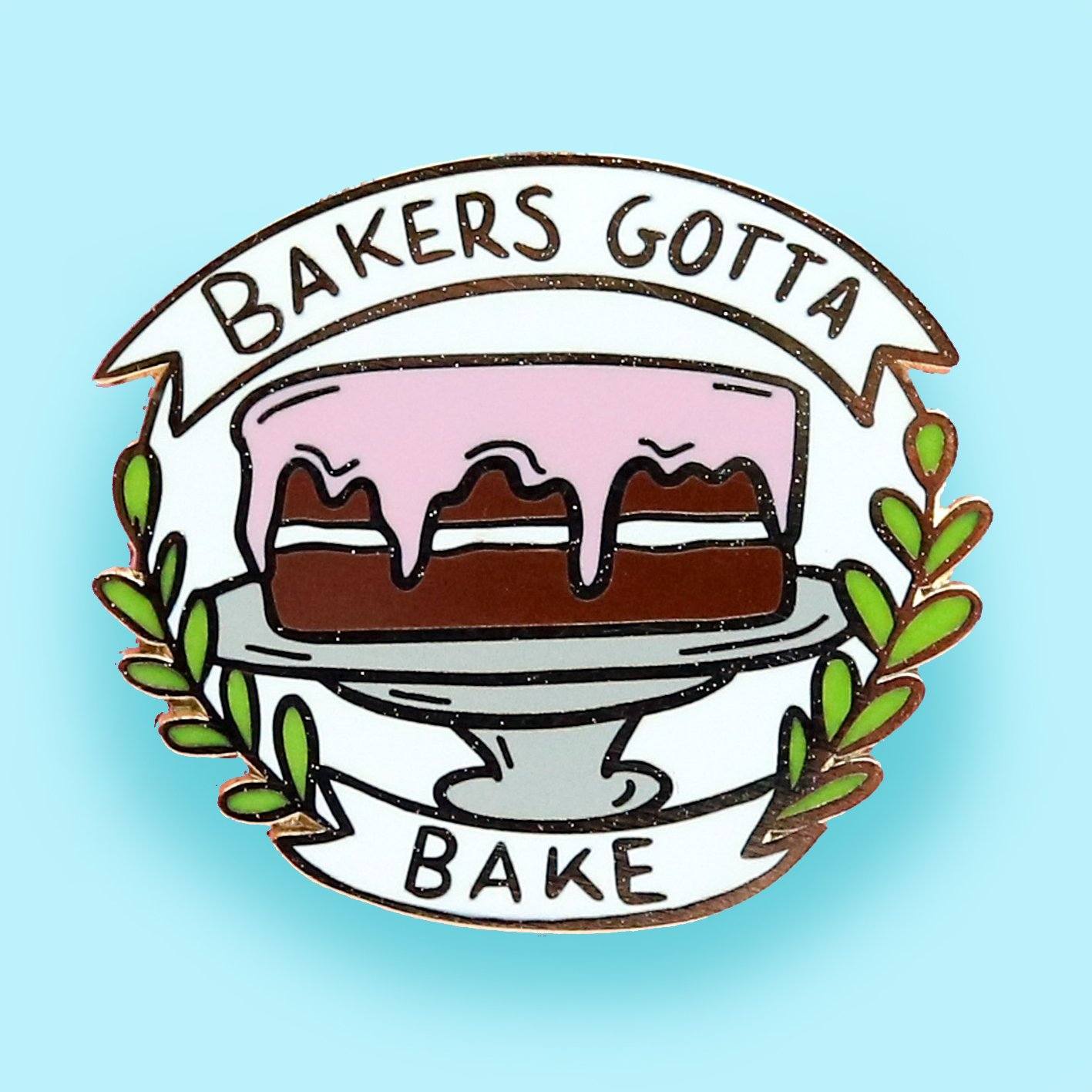 Jubly Umph Lapel Pin • Bakers Gotta Bake