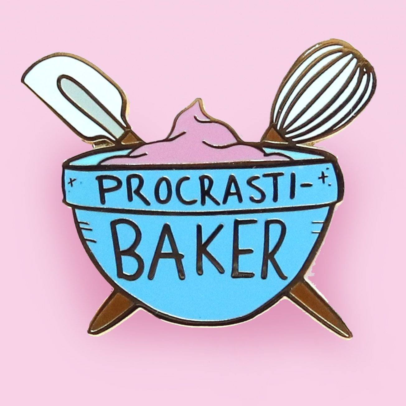 Jubly Umph Lapel Pin • Procrasti - Baker