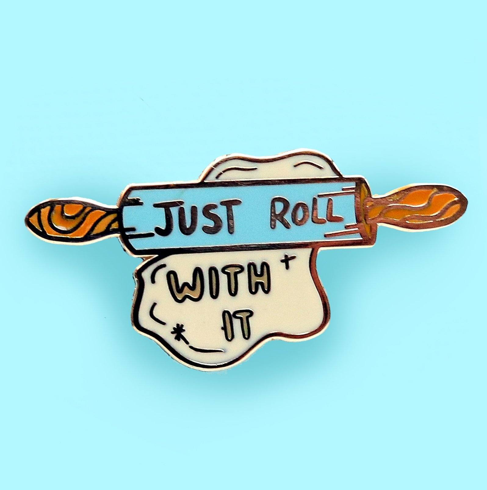 Jubly Umph Lapel Pin • Just Roll With It