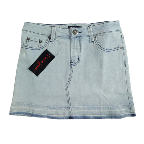 Light Blue Denim Skirt
