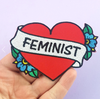Jubly Umph Embroidered Patch • Feminist Heart