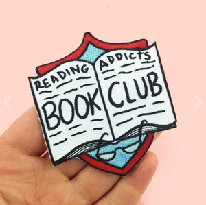 Jubly Umph Embroidered Patch • Reading Addicts