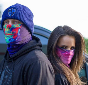 Face Shield Bandana • Galactic Skull