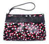 Liquorbrand Makeup Bag Red White Hearts