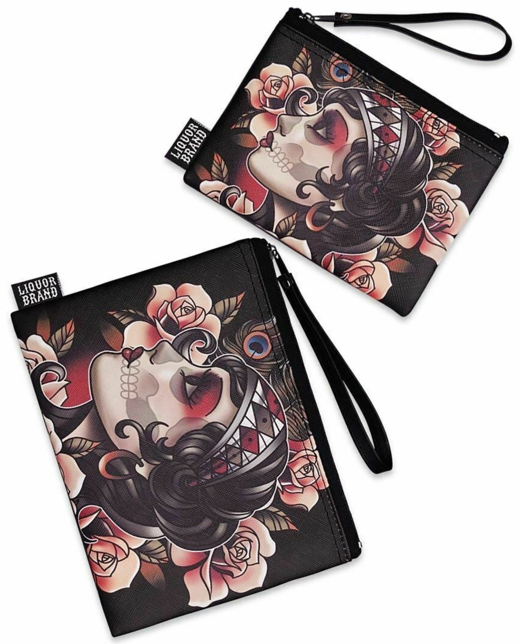Liquorbrand Makeup and Coin Purse GYPSY ROSE