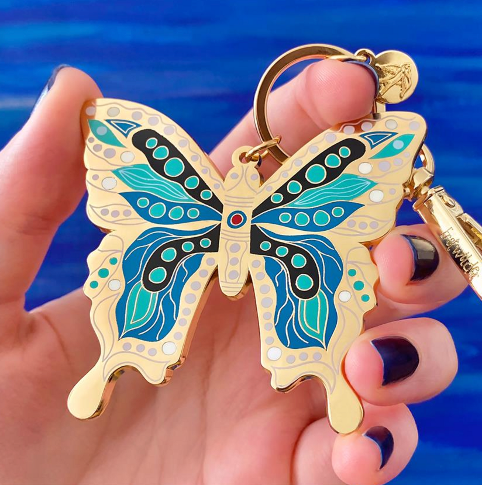 Erstwilder The Butterfly Gunggamburra Key Ring
