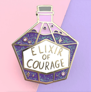Jubly Umph Lapel Pin • Elixir Of Courage