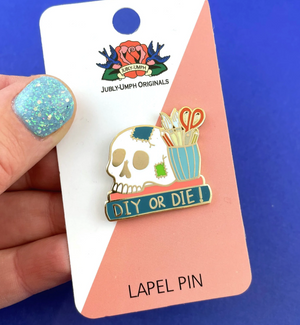 Jubly Umph Lapel Pin • DIY or DIE!