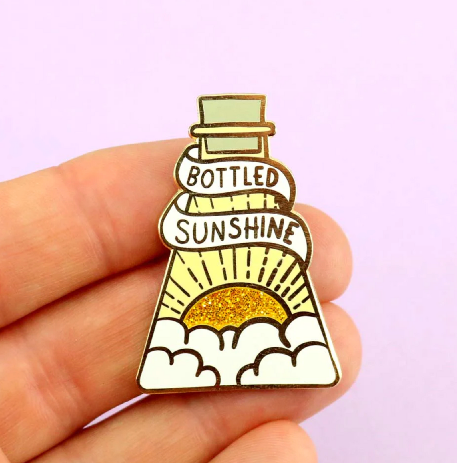 Jubly Umph Lapel Pin • Bottled Sunshine