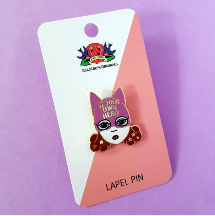 Lapel Pin • Be Your Own Hero
