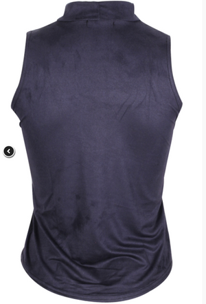 Womens Crop Top with Dipped hem