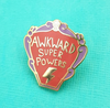 Lapel Pin • Awkward Super Powers