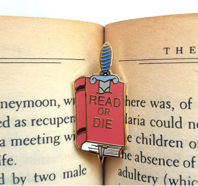Jubly Umph Lapel Pin • Read or Die