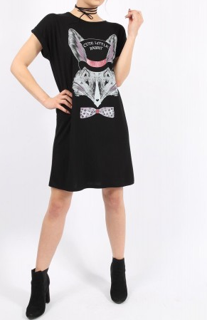 Womens Long Rabbit T Shirt