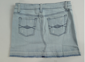 Light Blue Denim Skirt
