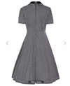 Womens Vintage Style Dress • Gingham Print 