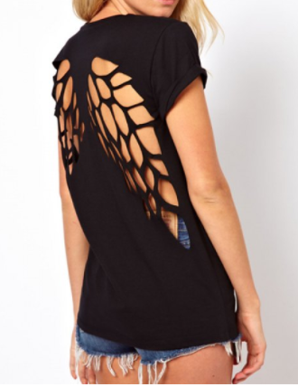 Womens Angel Wings T Shirt