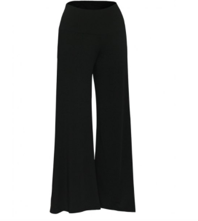 Womens Black Palazzo Pants 