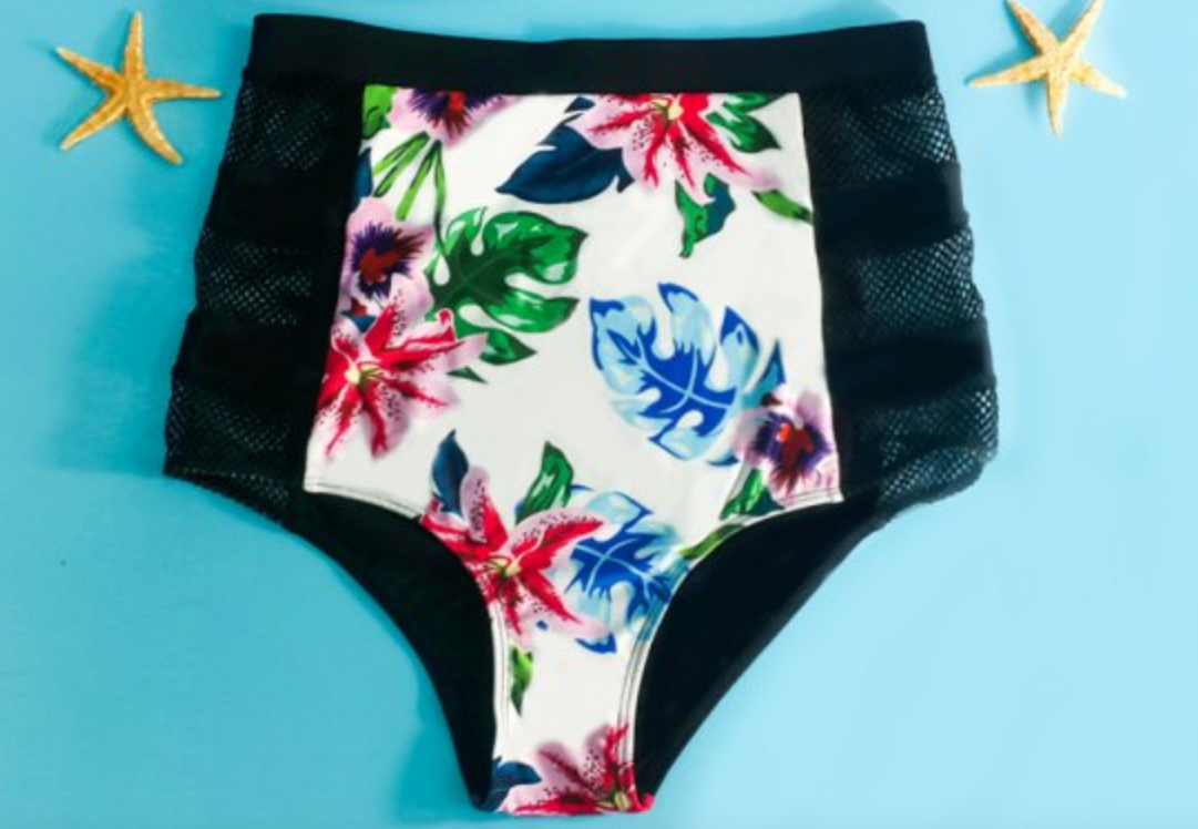 Bathers • Plus Size Floral Bikini Swimsuit